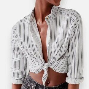 Urban Outfitters Striped Button up Shirt